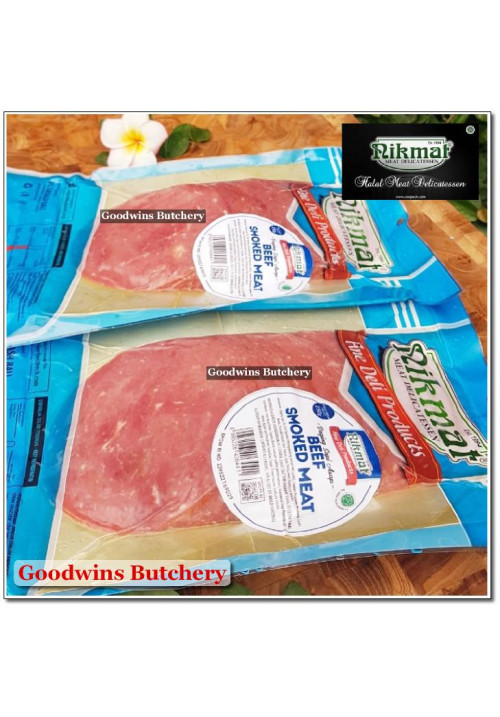 Nikmat sliced SMOKED MEAT Soejasch Bali HALAL 250g